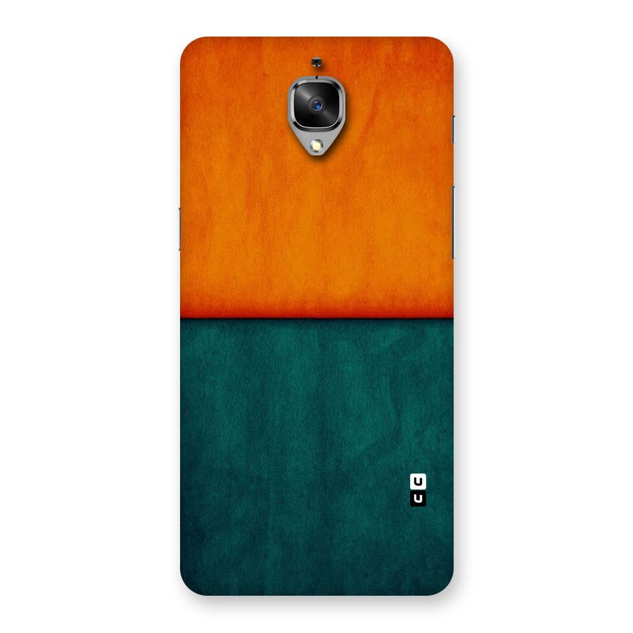Orange Green Shade Back Case for OnePlus 3