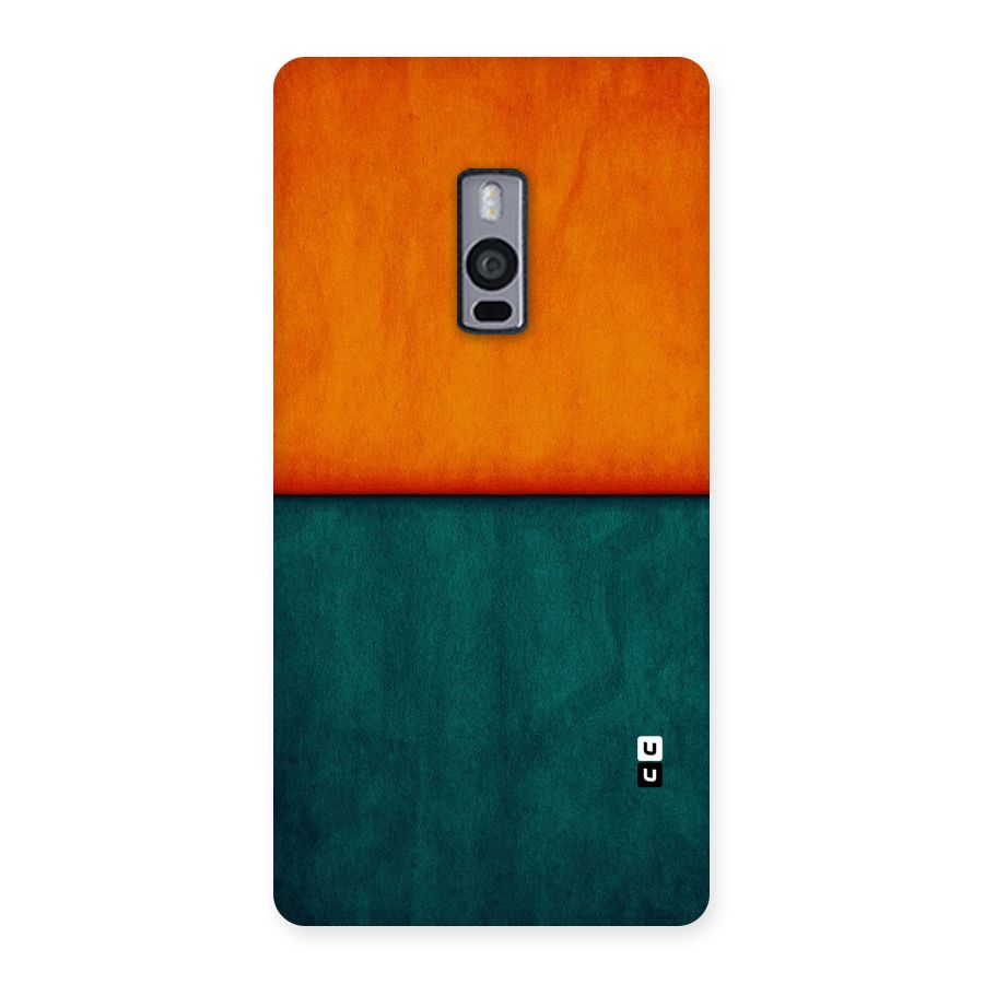 Orange Green Shade Back Case for OnePlus Two