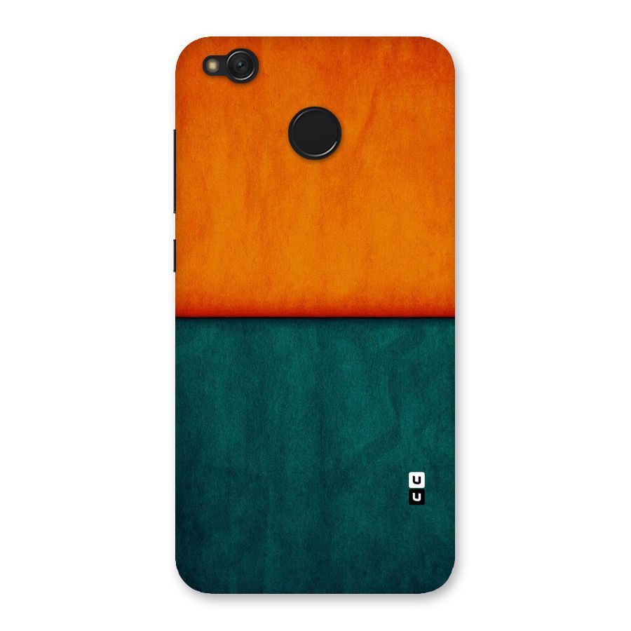 Orange Green Shade Back Case for Redmi 4