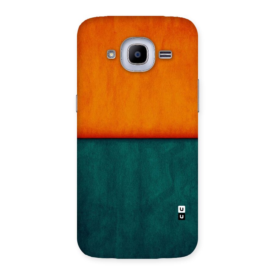 Orange Green Shade Back Case for Samsung Galaxy J2 Pro