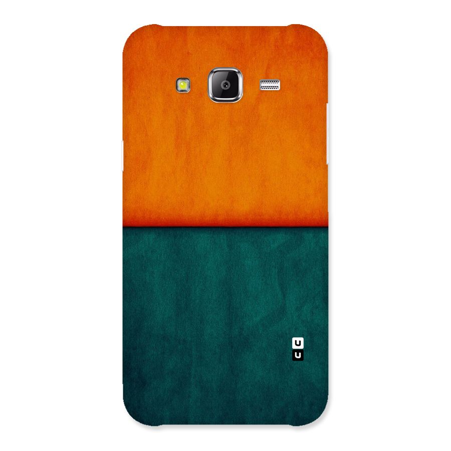 Orange Green Shade Back Case for Samsung Galaxy J5