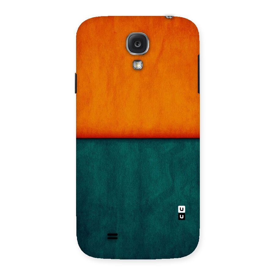 Orange Green Shade Back Case for Samsung Galaxy S4