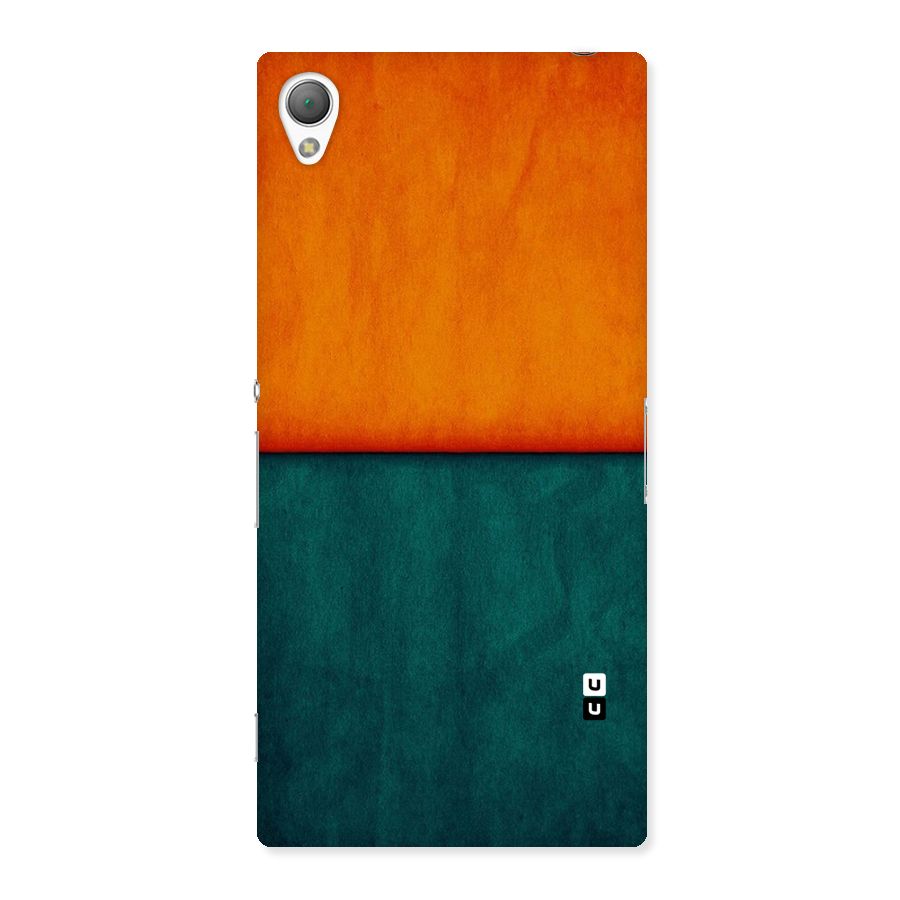 Orange Green Shade Back Case for Sony Xperia Z3