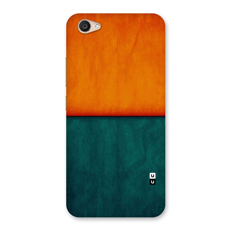 Orange Green Shade Back Case for Vivo V5 Plus