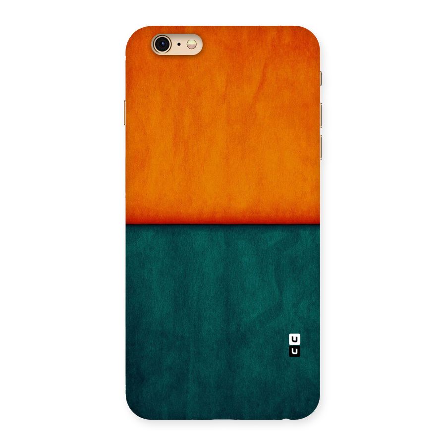 Orange Green Shade Back Case for iPhone 6 Plus 6S Plus