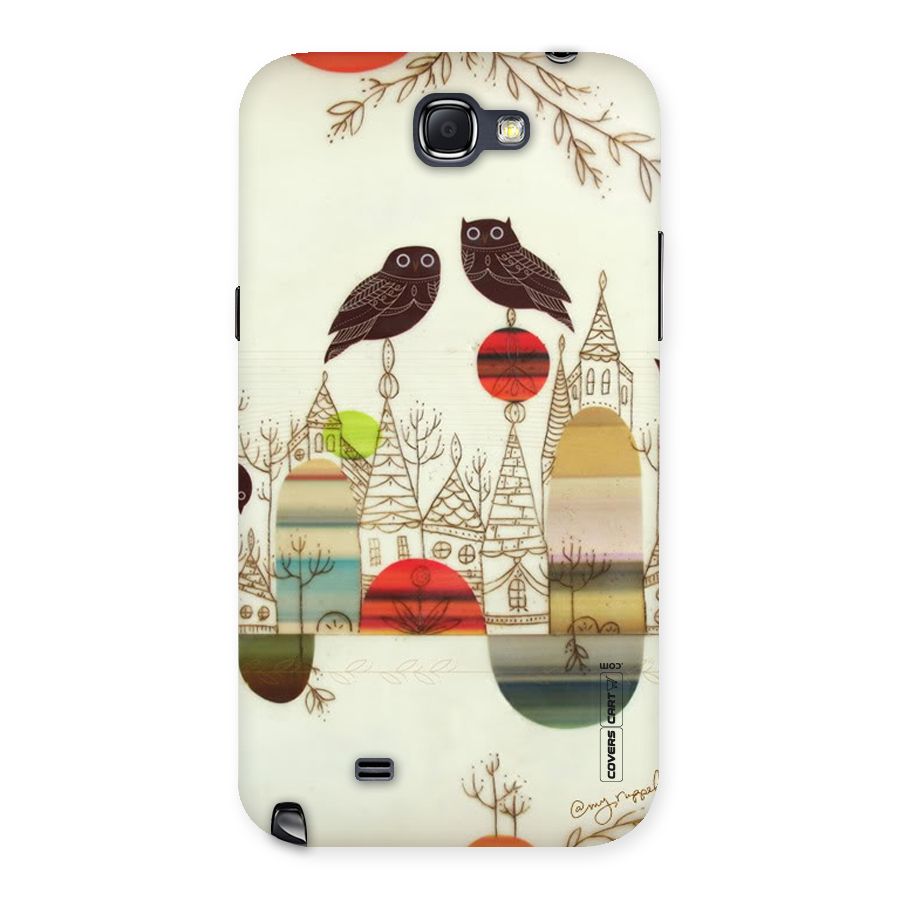 Owl Art Back Case for Galaxy Note 2