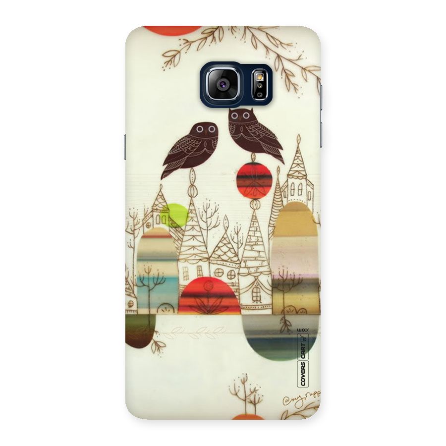 Owl Art Back Case for Galaxy Note 5