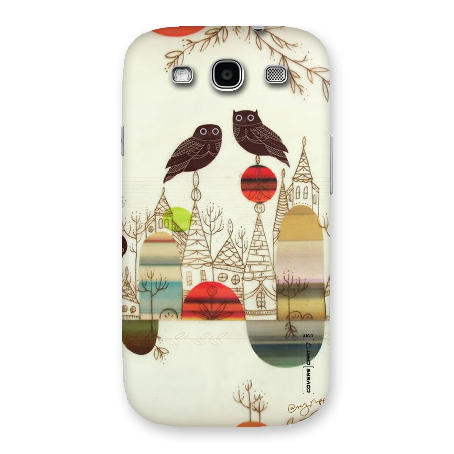 Owl Art Back Case for Galaxy S3