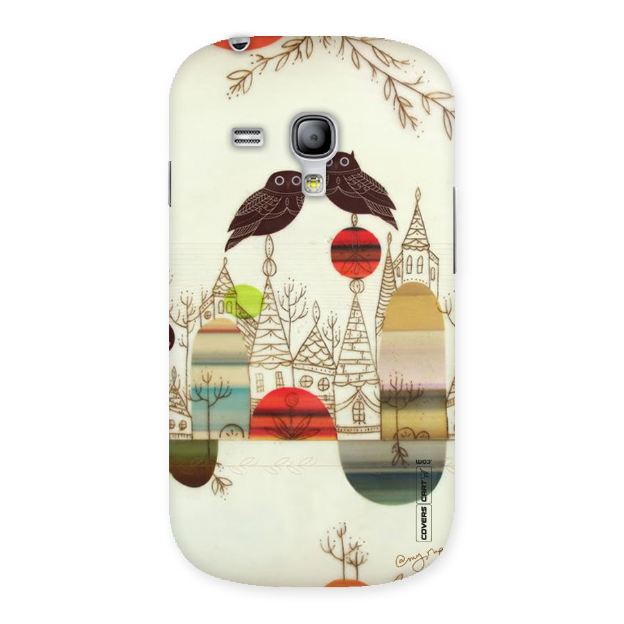 Owl Art Back Case for Galaxy S3 Mini