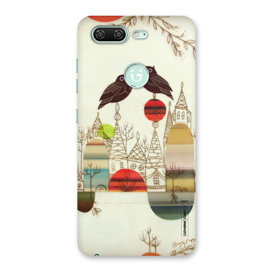 Owl Art Back Case for Gionee S10