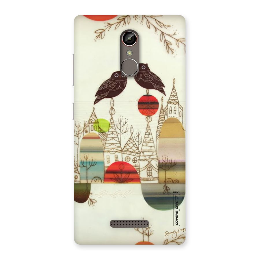 Owl Art Back Case for Gionee S6s