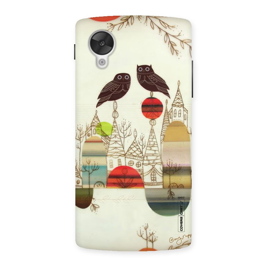 Owl Art Back Case for Google Nexsus 5