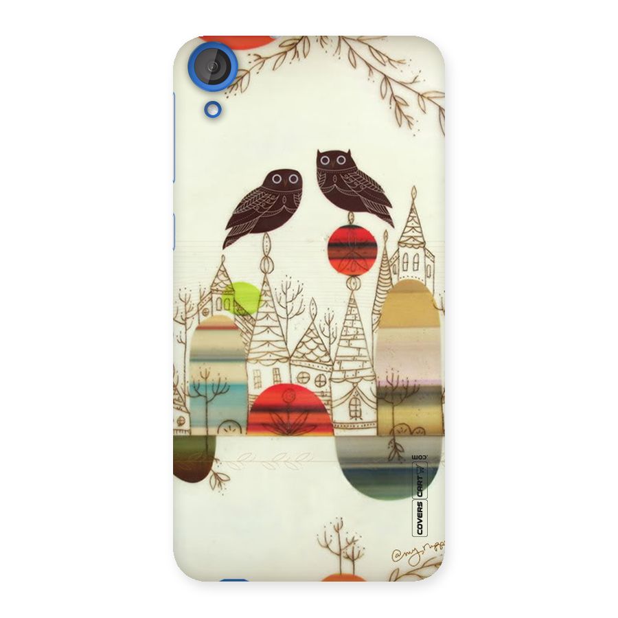 Owl Art Back Case for HTC Desire 820