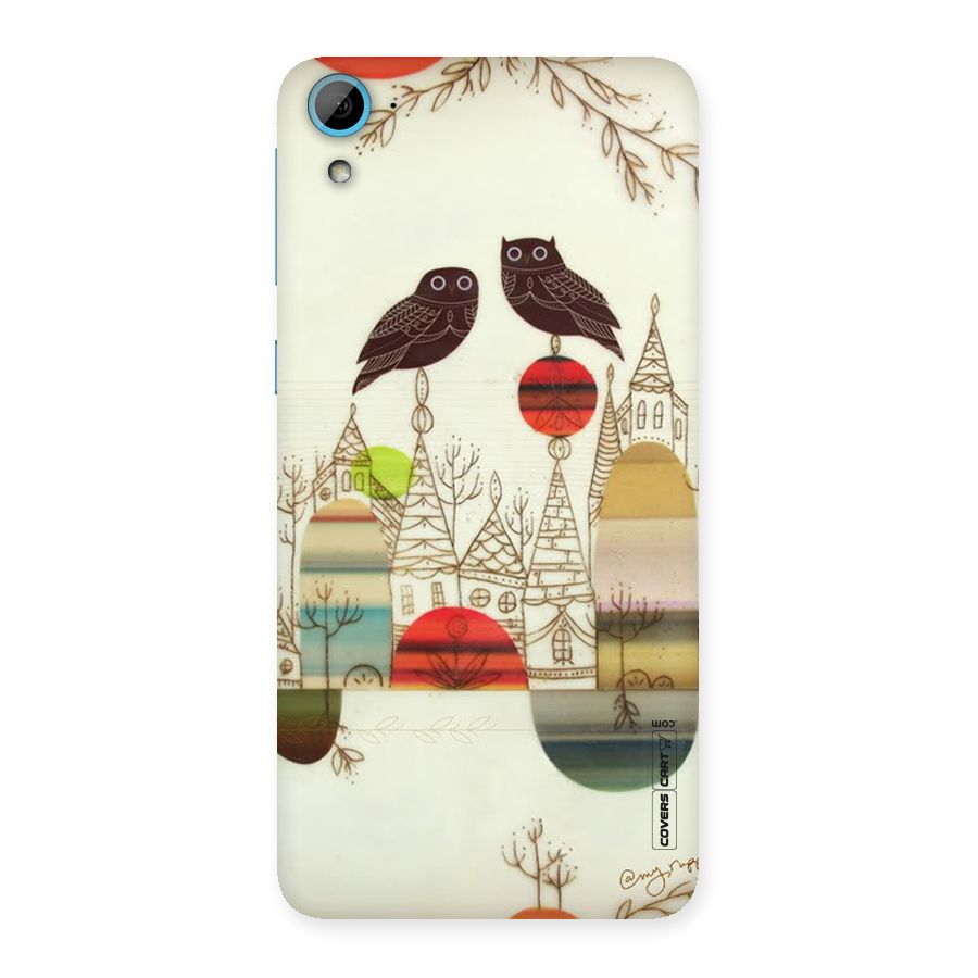 Owl Art Back Case for HTC Desire 826
