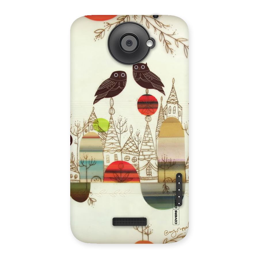 Owl Art Back Case for HTC One X