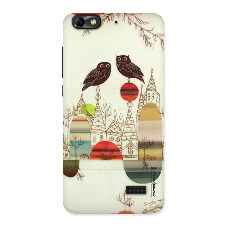 Owl Art Back Case for Honor 4C