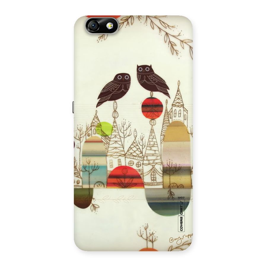 Owl Art Back Case for Honor 4X