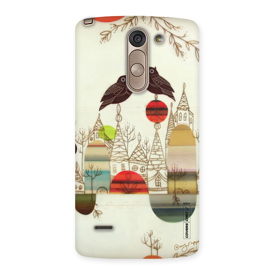Owl Art Back Case for LG G3 Stylus