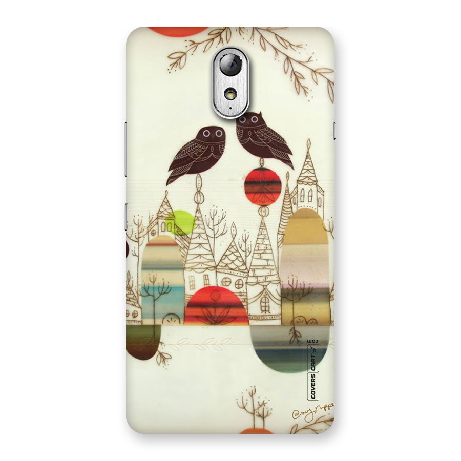 Owl Art Back Case for Lenovo Vibe P1M
