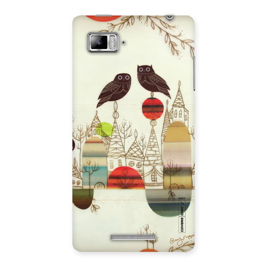 Owl Art Back Case for Lenovo Vibe Z K910