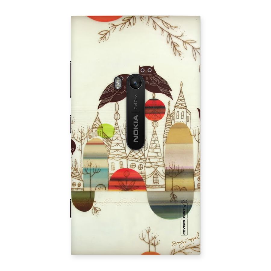 Owl Art Back Case for Lumia 920