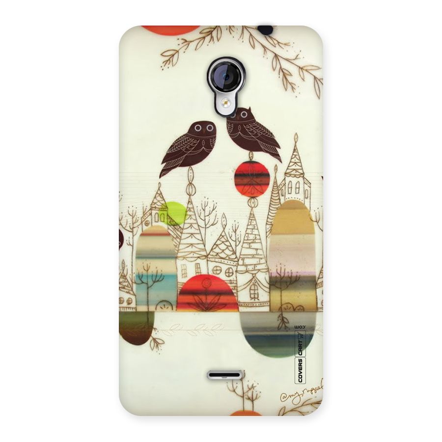 Owl Art Back Case for Micromax Unite 2 A106