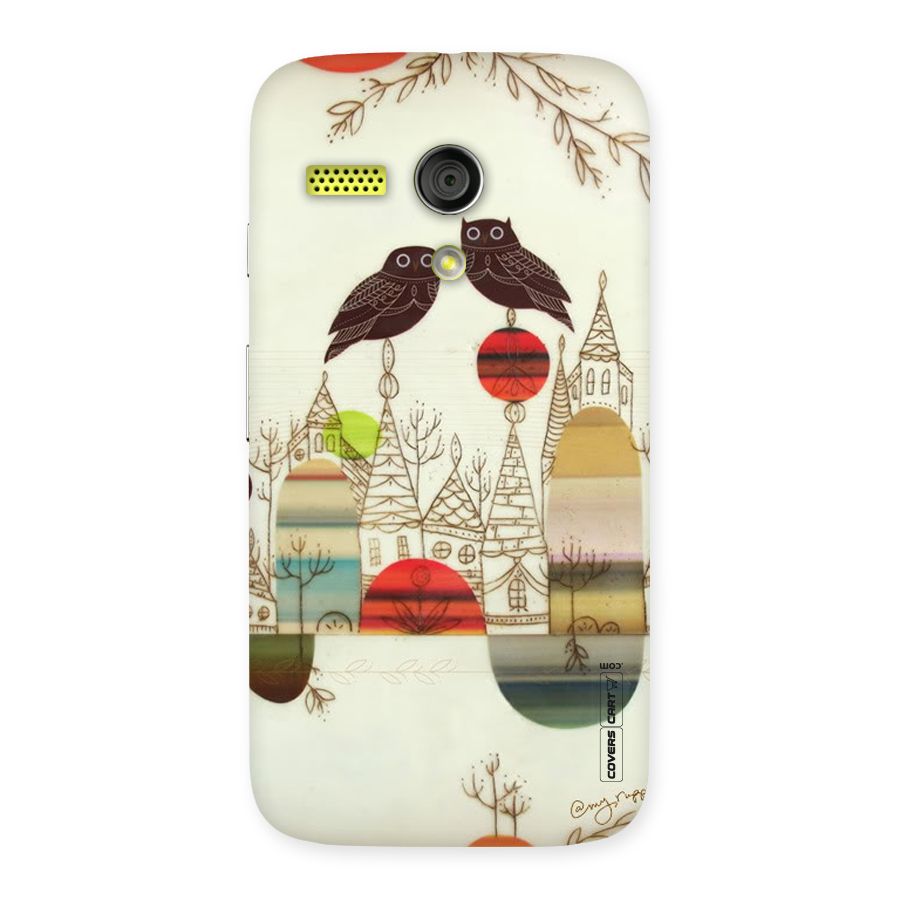 Owl Art Back Case for Moto G