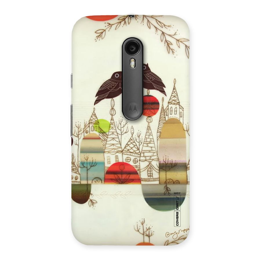 Owl Art Back Case for Moto G3