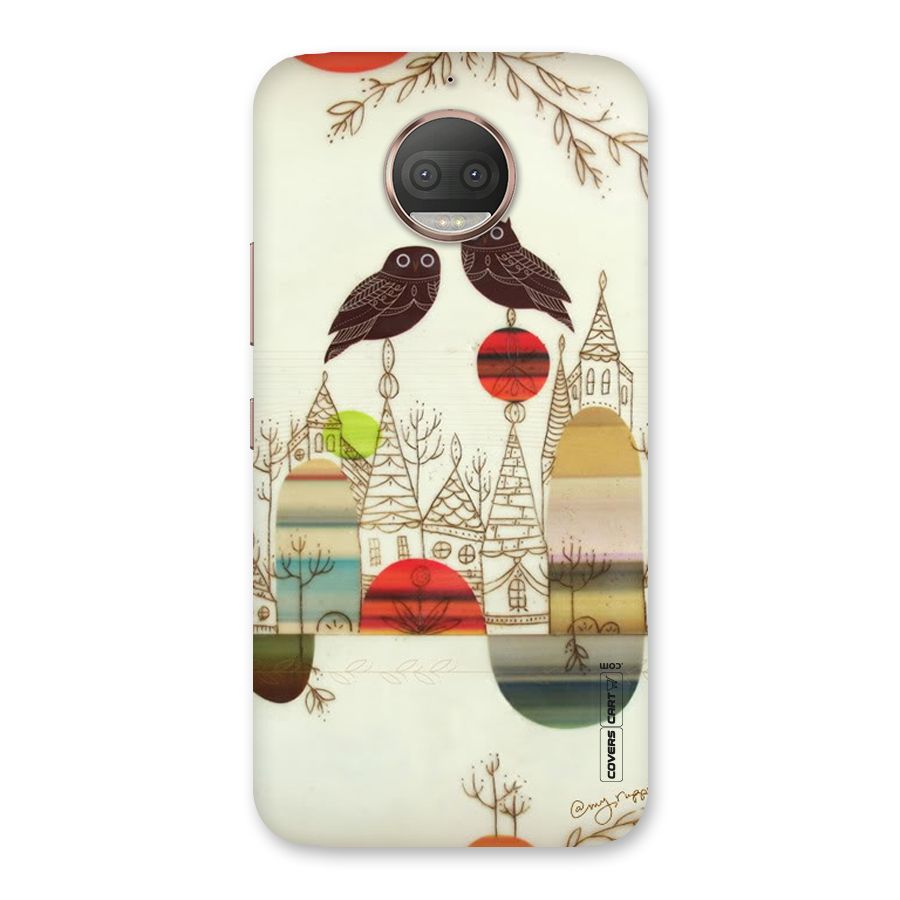 Owl Art Back Case for Moto G5s Plus