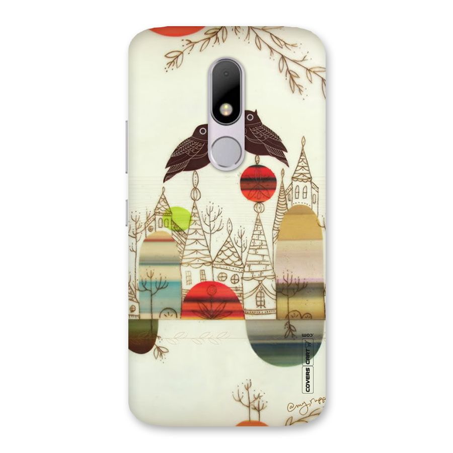Owl Art Back Case for Moto M