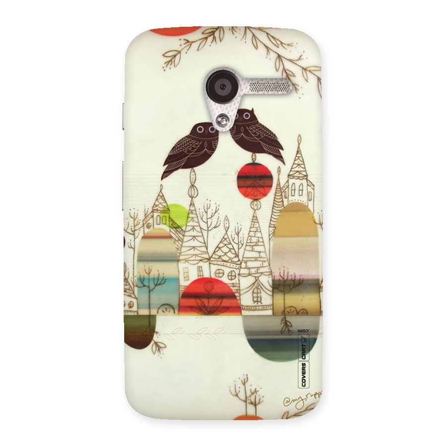 Owl Art Back Case for Moto X