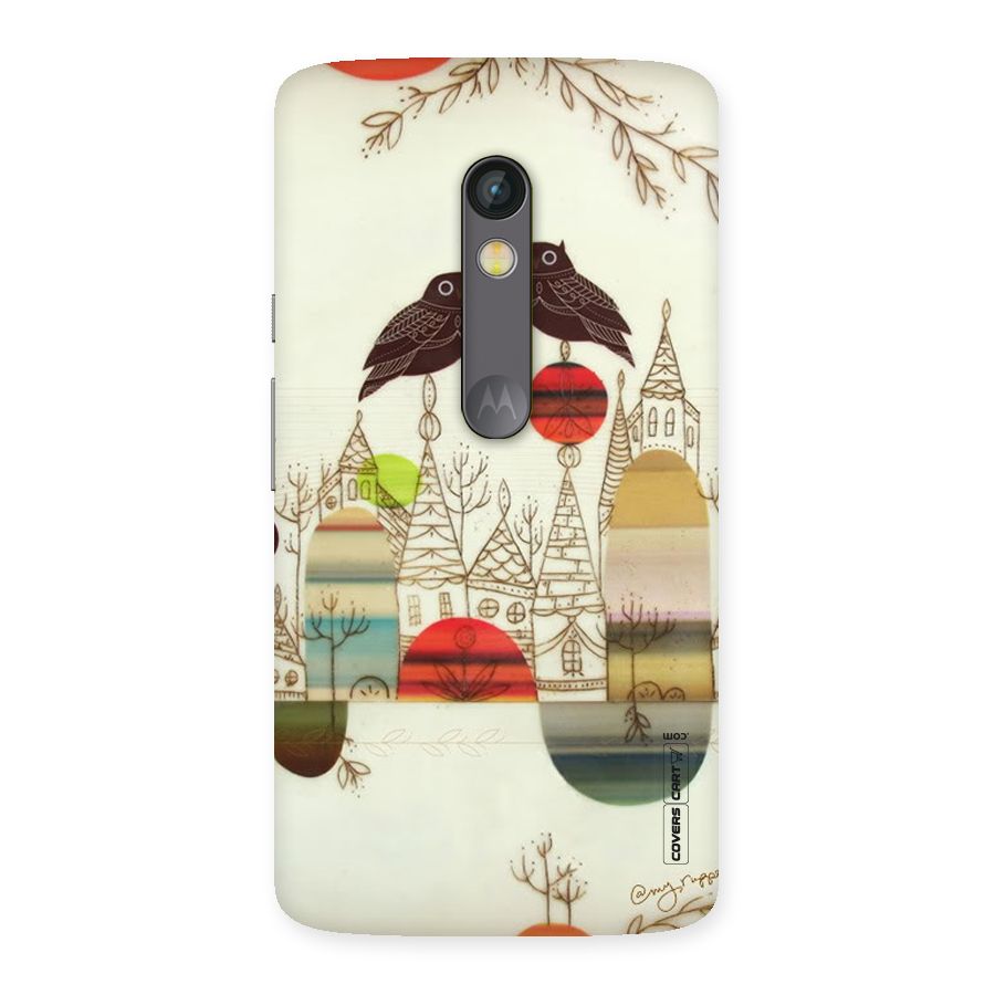 Owl Art Back Case for Moto X Play