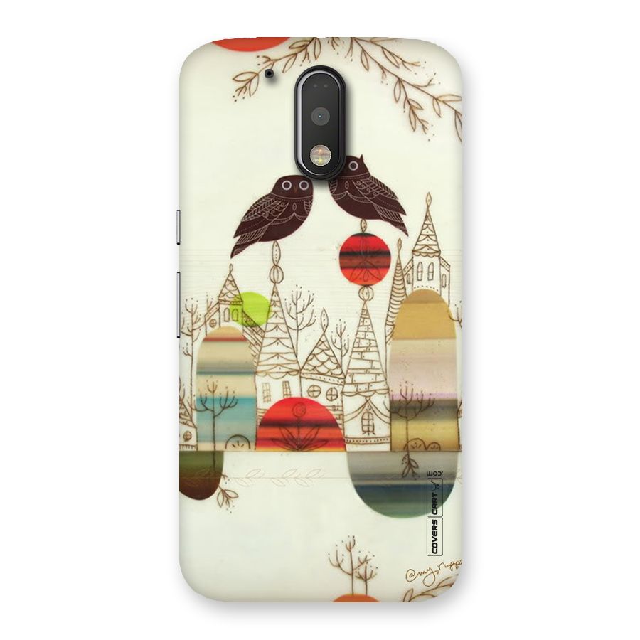 Owl Art Back Case for Motorola Moto G4