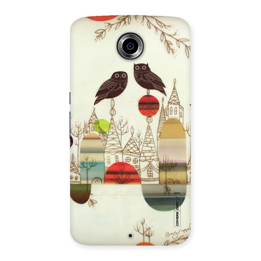 Owl Art Back Case for Nexsus 6