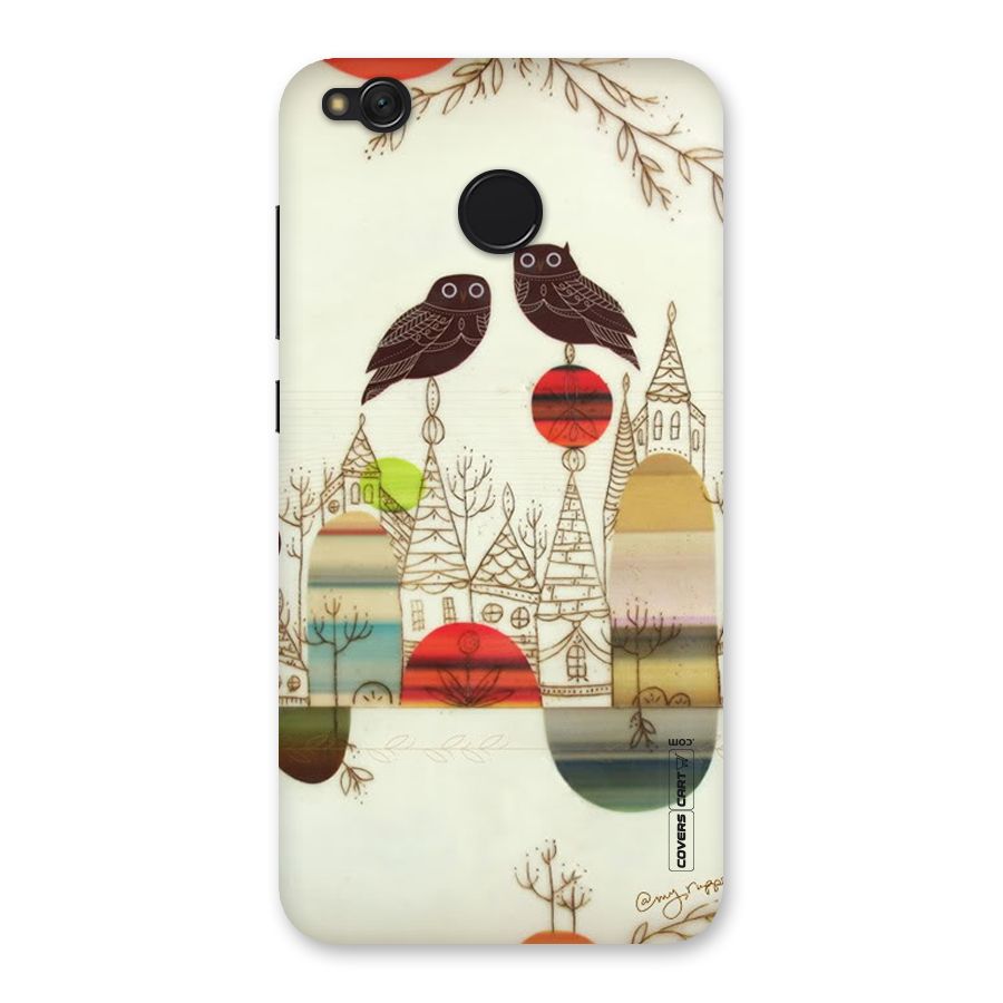 Owl Art Back Case for Redmi 4
