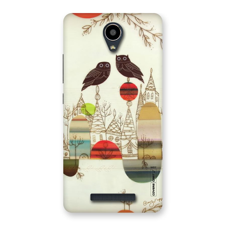Owl Art Back Case for Redmi Note 2