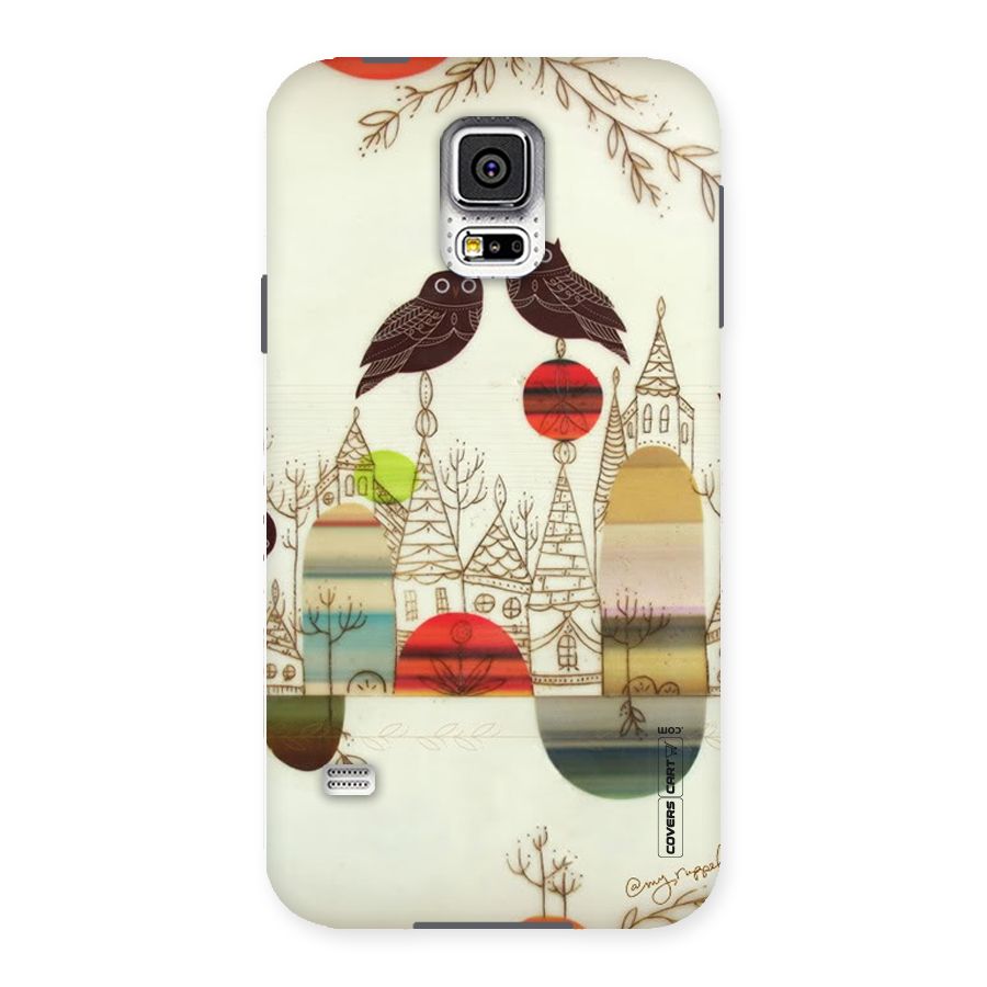 Owl Art Back Case for Samsung Galaxy S5
