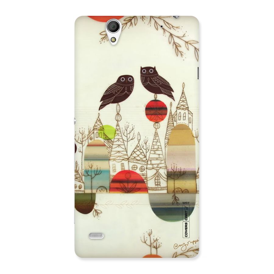 Owl Art Back Case for Sony Xperia C4