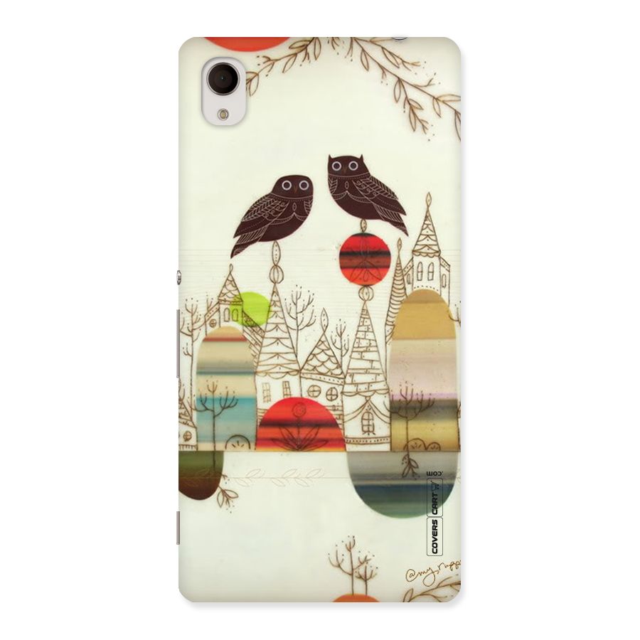 Owl Art Back Case for Sony Xperia M4