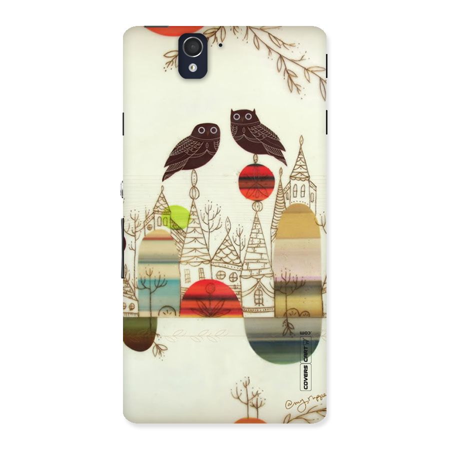 Owl Art Back Case for Sony Xperia Z