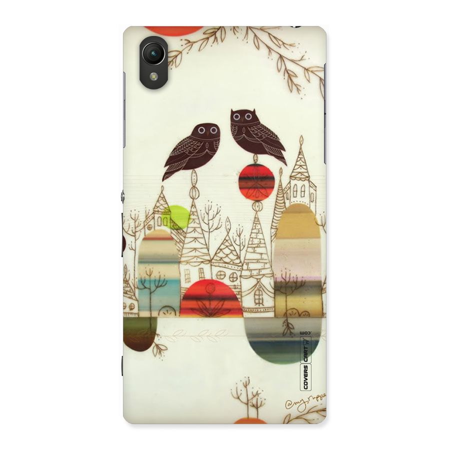 Owl Art Back Case for Sony Xperia Z1
