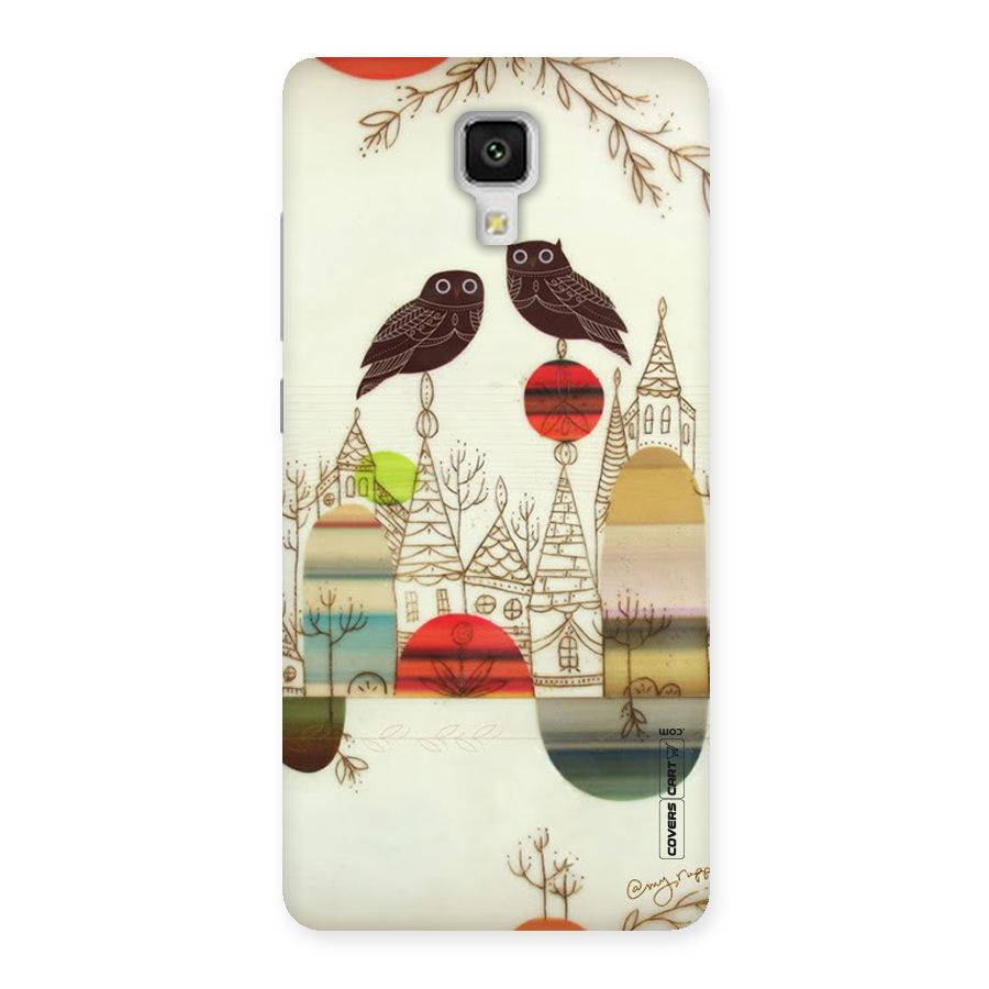 Owl Art Back Case for Xiaomi Mi 4