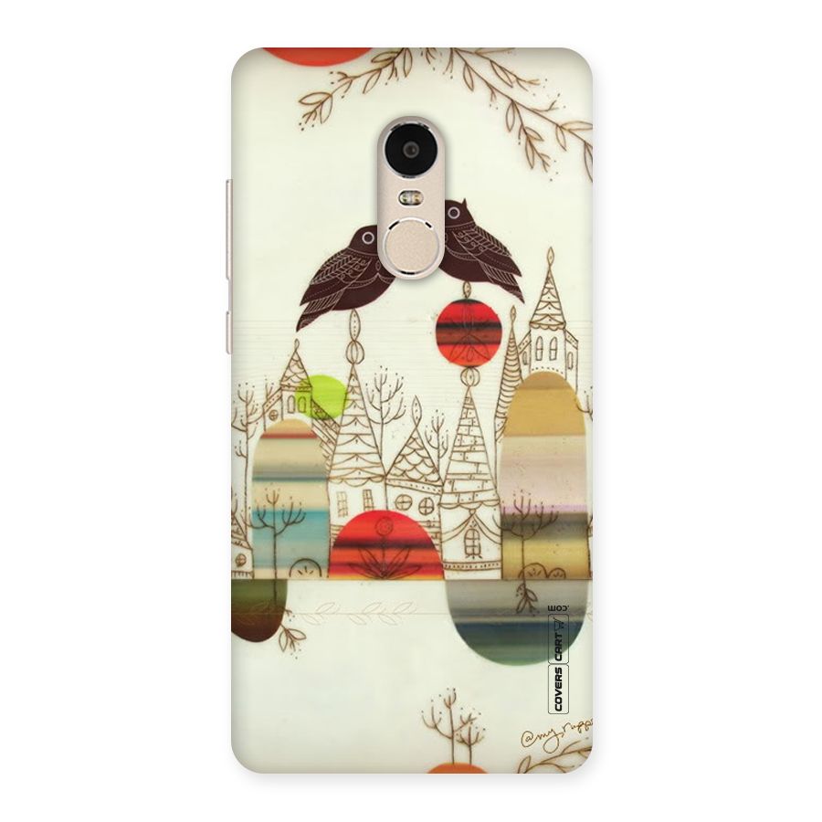 Owl Art Back Case for Xiaomi Redmi Note 4