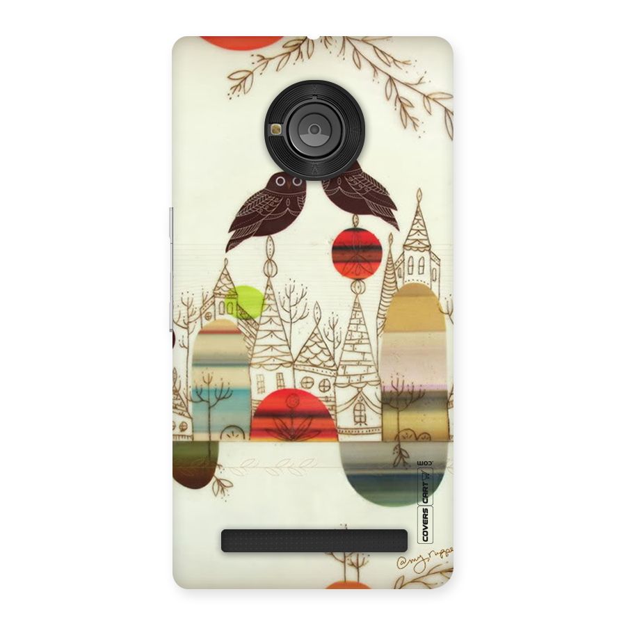Owl Art Back Case for Yu Yunique