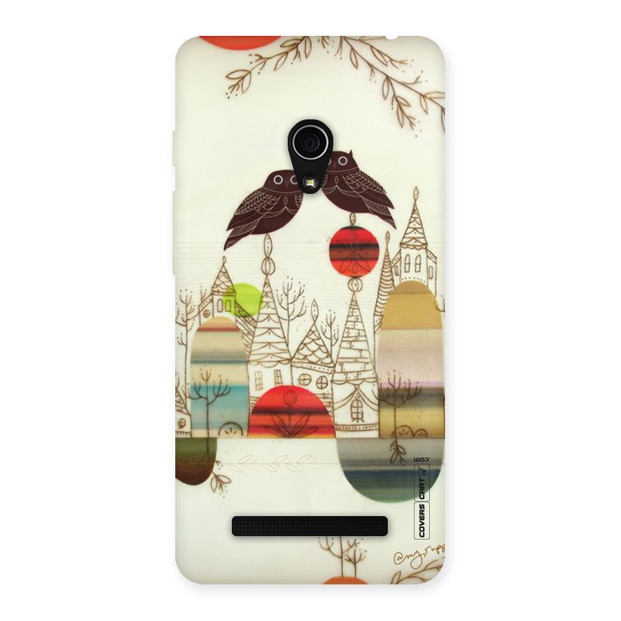 Owl Art Back Case for Zenfone 5