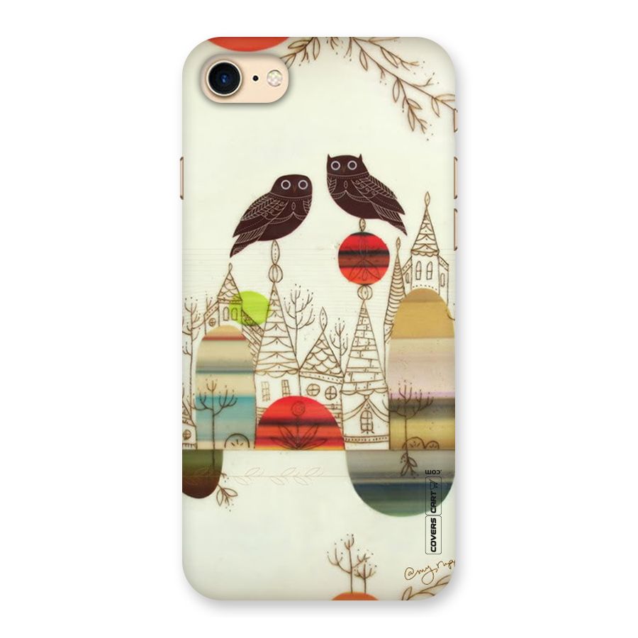 Owl Art Back Case for iPhone 7
