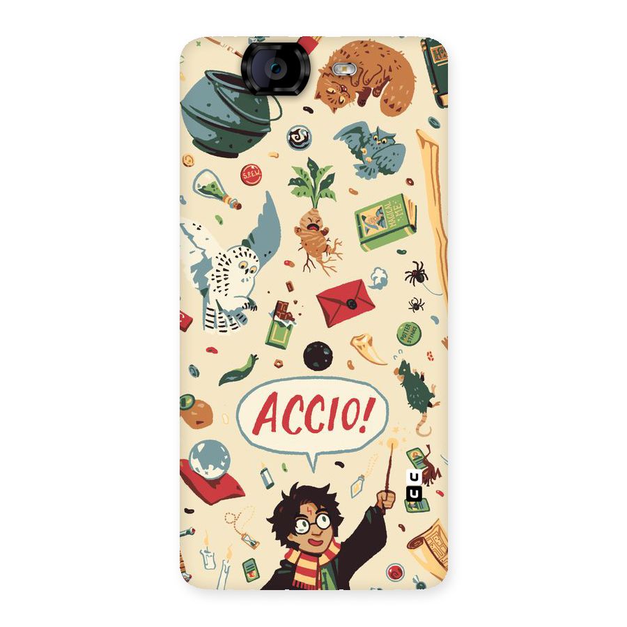 Owl Letter Back Case for Canvas Knight A350