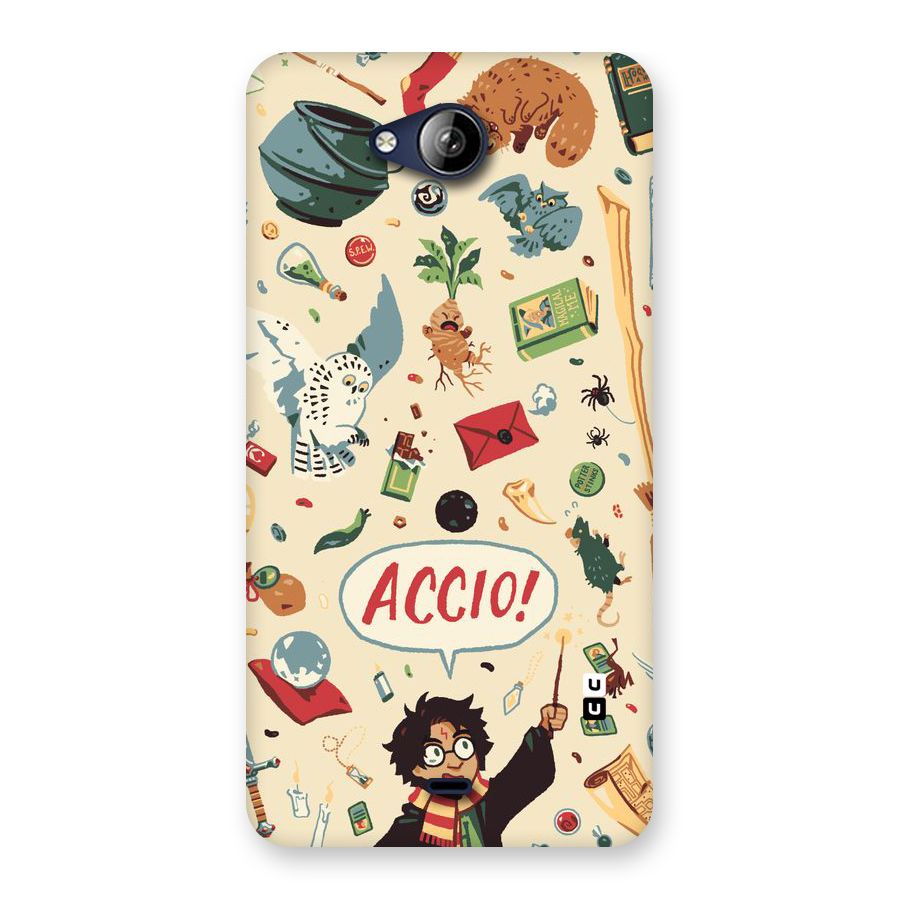 Owl Letter Back Case for Canvas Play Q355
