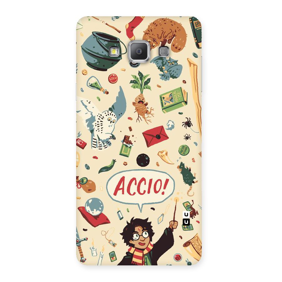 Owl Letter Back Case for Galaxy A7