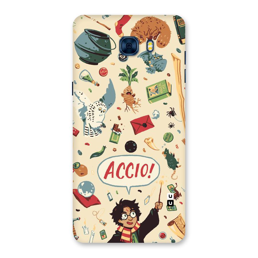 Owl Letter Back Case for Galaxy C7 Pro